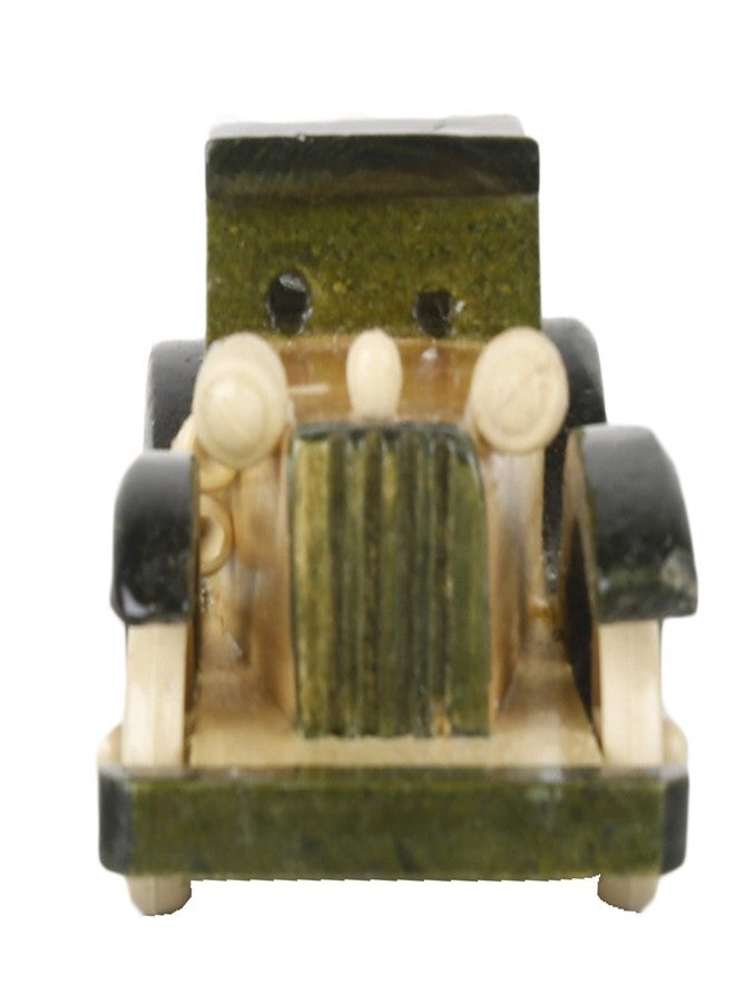 Sri Balajee Bangles Wooden Vintage Classic Vehicle Car Toy (8) (Brown) - Image 3